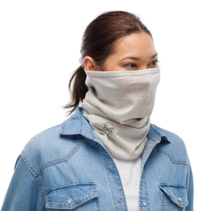 Шарф-труба Buff Lightweight Merino Wool solid cloud  