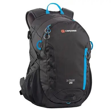 Рюкзак туристический Caribee X-Trek 28 Black/Ice Blue  