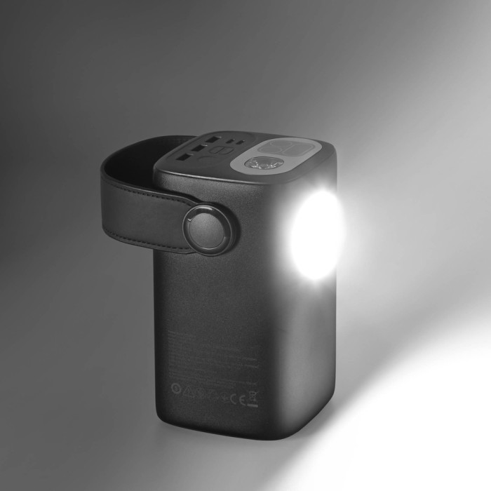 Повербанк 60000mAh TITANUM WC60 PD100W Black  