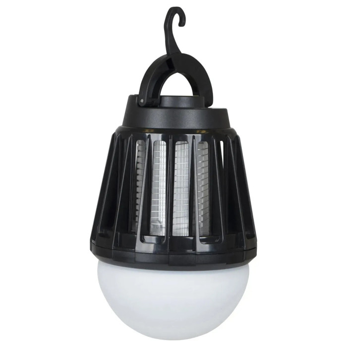 Фонарь-истребитель насекомых Bo-Camp Atom WP Rechargable 180 Lumen Black (5818804)  