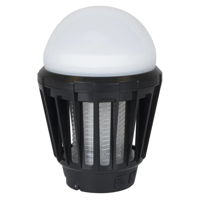 Фонарь-истребитель насекомых Bo-Camp Atom WP Rechargable 180 Lumen Black (5818804)  