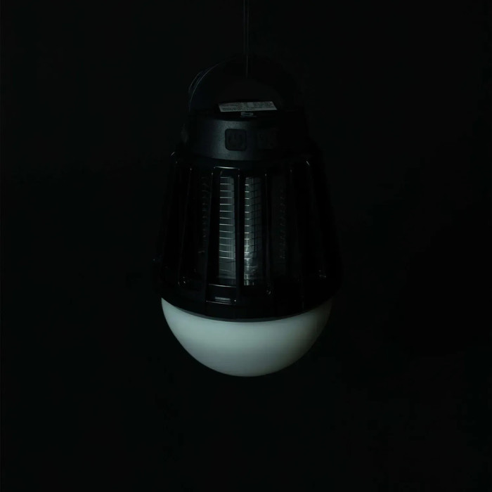 Фонарь-истребитель насекомых Bo-Camp Atom WP Rechargable 180 Lumen Black (5818804)  