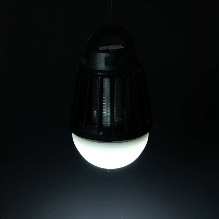 Фонарь-истребитель насекомых Bo-Camp Atom WP Rechargable 180 Lumen Black (5818804)  