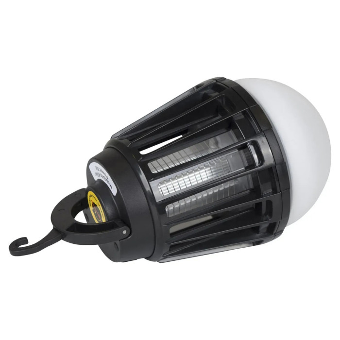 Фонарь-истребитель насекомых Bo-Camp Atom WP Rechargable 180 Lumen Black (5818804)  