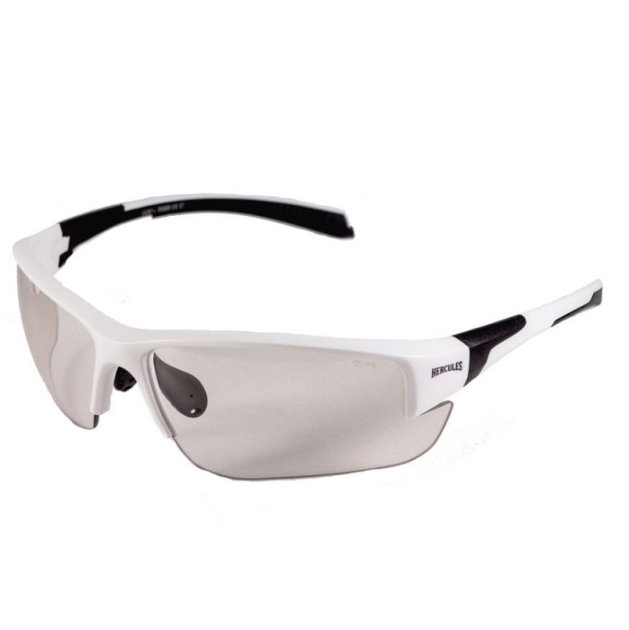 Очки Global Vision Hercules-7 White Photocromic (clear) фотохромные прозрачные в белой оправе  