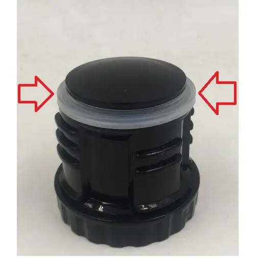 Прокладка силиконовая для пробки термоса TRC-027-031-SI  