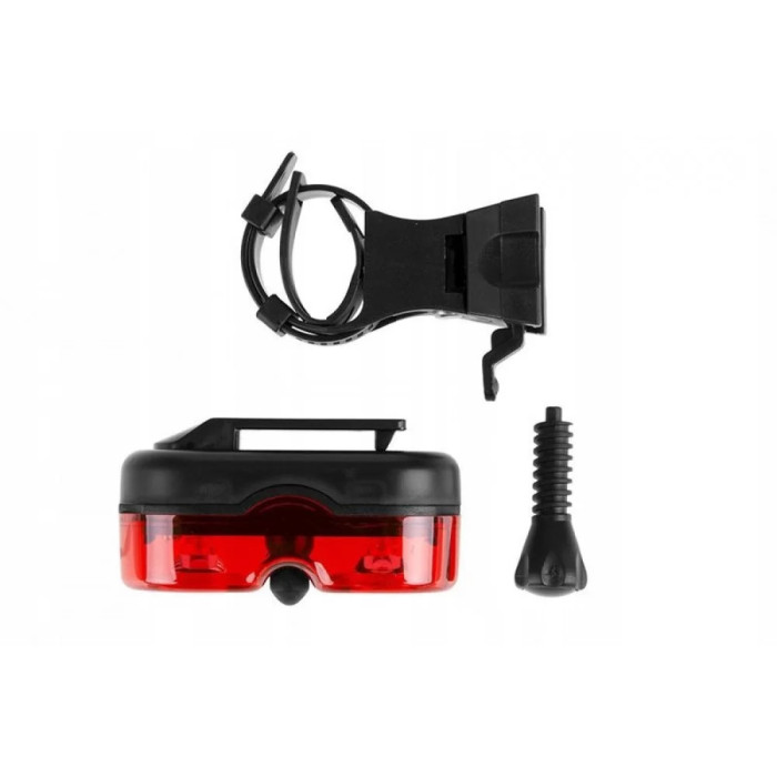 Фонарь велосипедный задний Mactronic Wall'e (18 Lm) (L-BPM-2SL)  