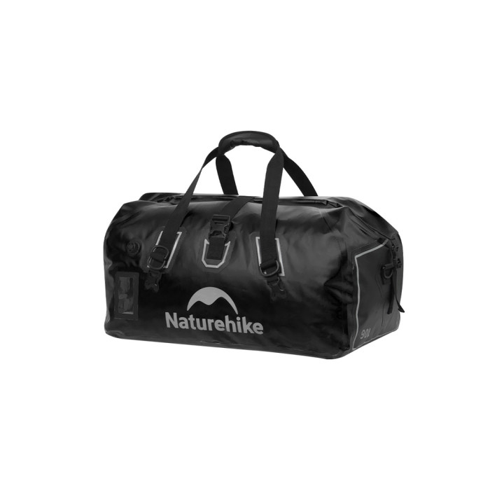 Водонепроницаемая дорожная сумка Naturehike CNK2450XB015, 90 л, черная  