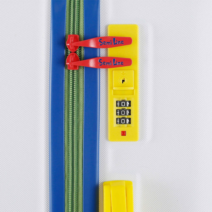 Чемодан Semi Line 24" (M) White (T5842-2)  