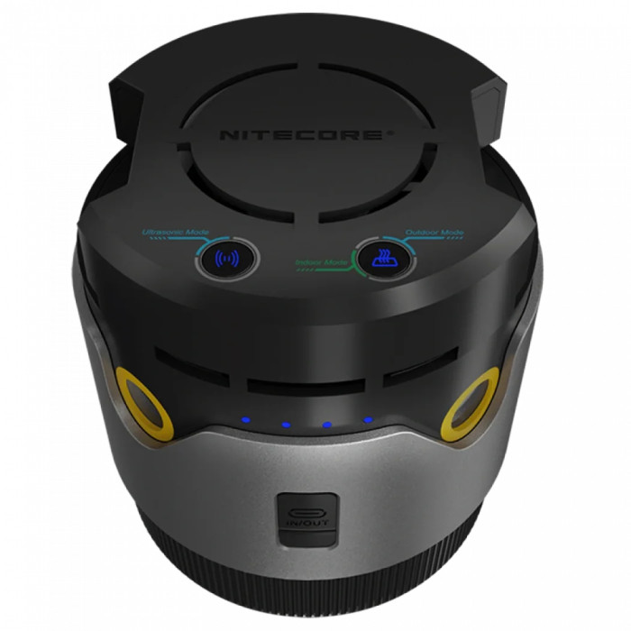 2в1 - Фумигатор беспроводной + Power Bank Nitecore EMR30 (нагрев и ультразвук)  