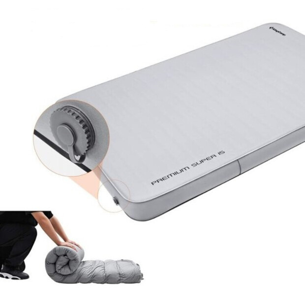 Самонадувающийся матрас KingCamp MON DUO 15 (KM2012) MEDIUMGREY  