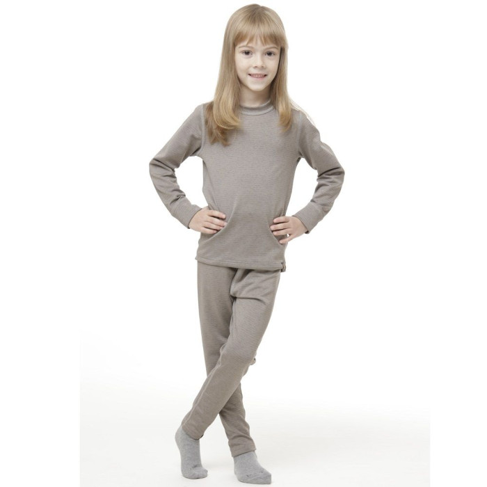 Термофутболка для Turbat Yeti Top Kids Steeple Gray - 104 - серый - KID  