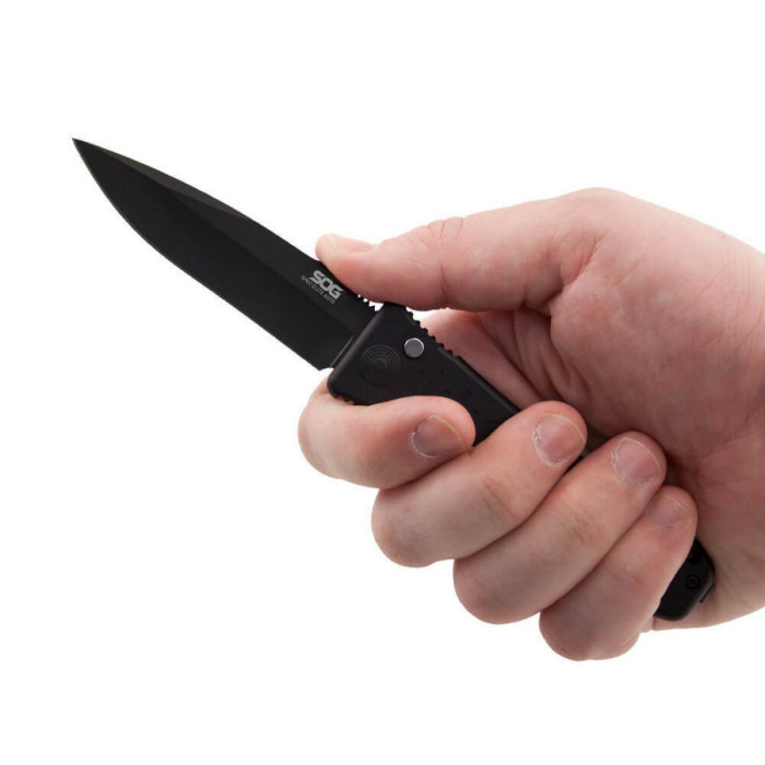 Нож SOG Spec Elite I Auto Black TiNi  