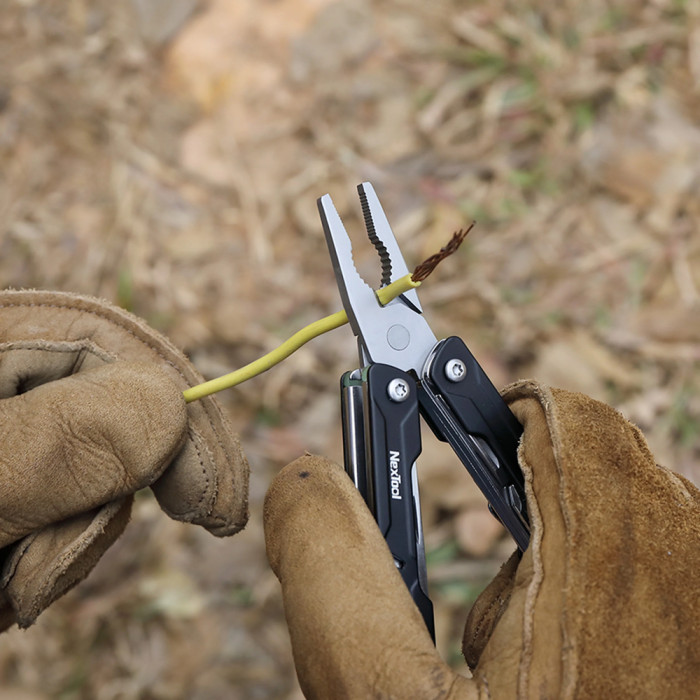 Мультитул NexTool Mini Sailor Pliers S11, черный (блистерная упаковка)  