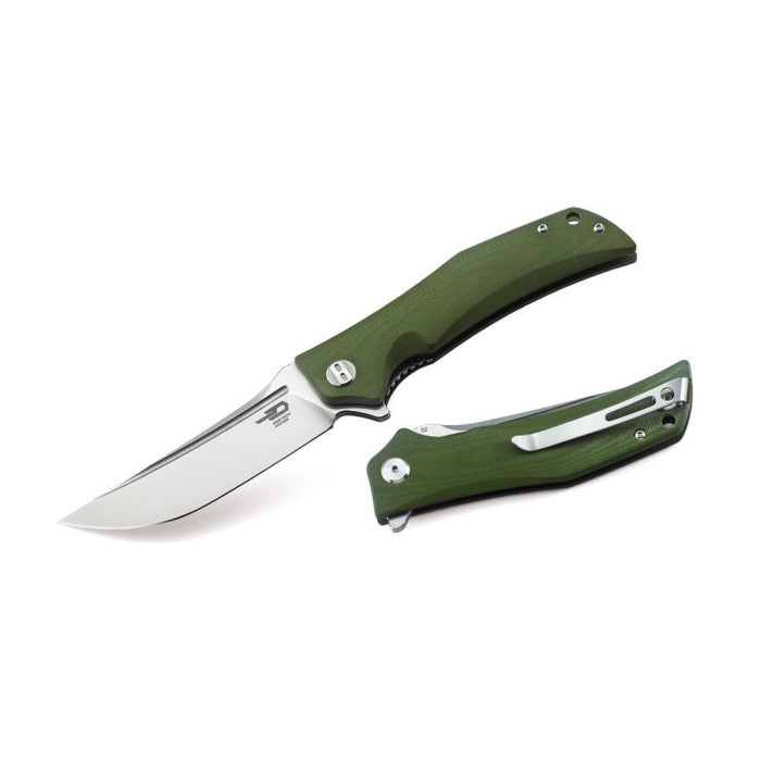 Нож складной Bestech Knives SCIMITAR (зеленый)  