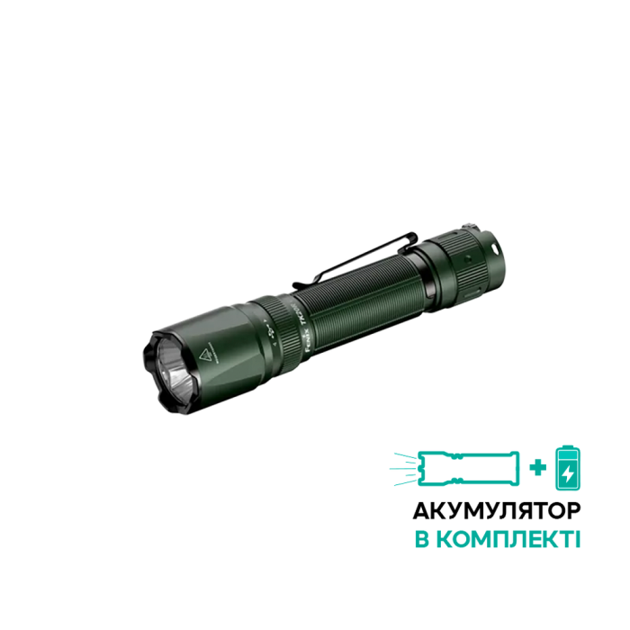 Фонарь тактический Fenix TK20R UE, темно-зеленый 