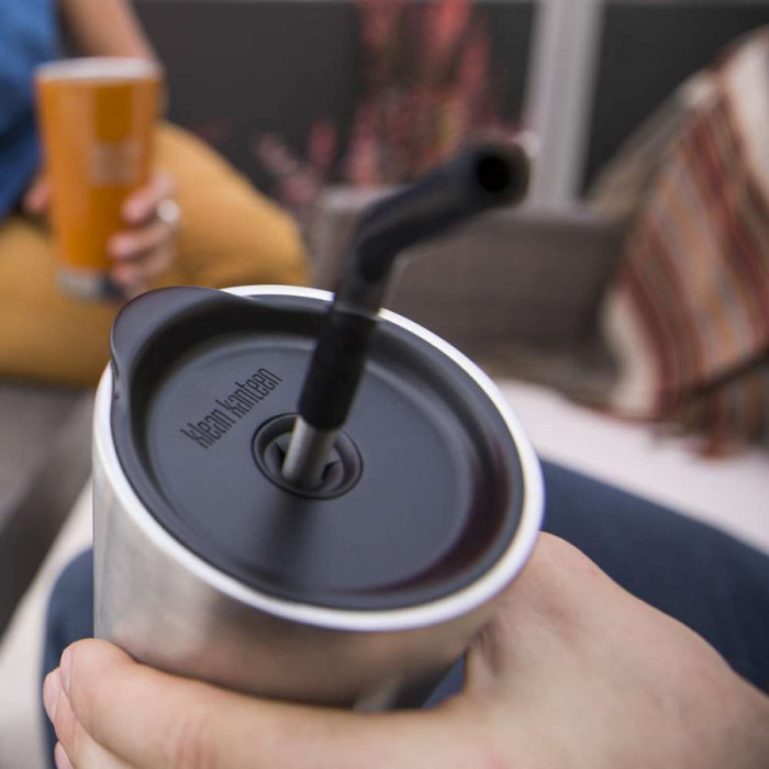 Стальная трубочка Klean Kanteen Straw Black  