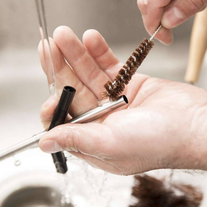 Стальная трубочка Klean Kanteen Straw Black  