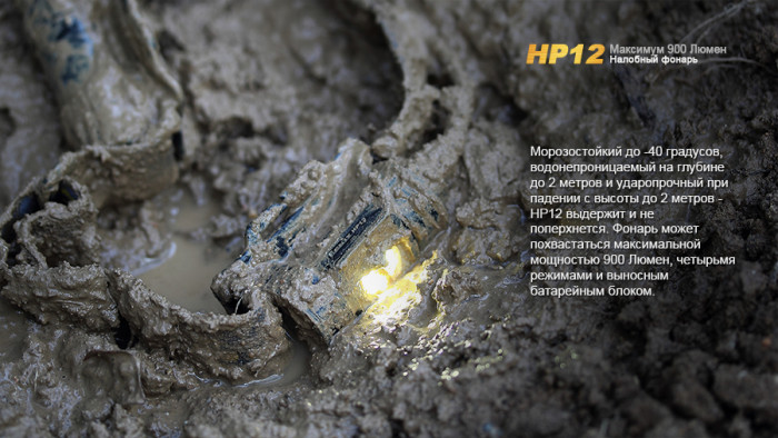 Фонарь Fenix HP12 Cree XM-L2  