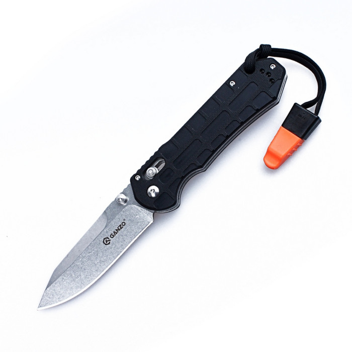 Нож Ganzo G7452P-WS, черный 
