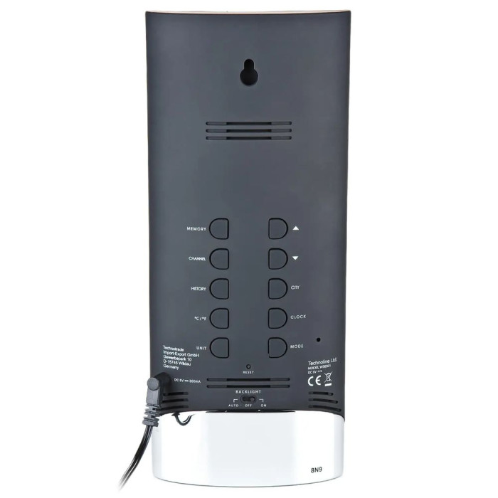 Метеостанция Technoline WS6501 Black Metal (WS6501)  