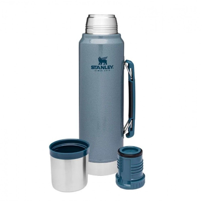 Термос Stanley Legendary Classic Hammertone Ice 1 л  