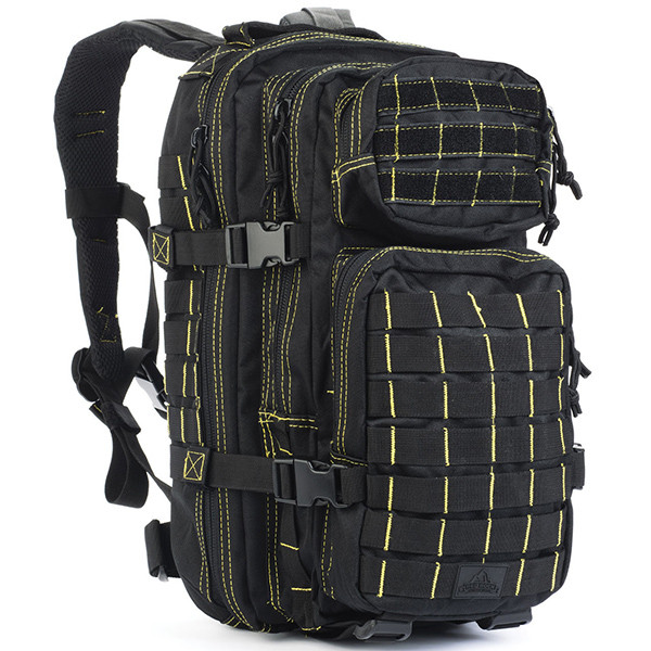 Рюкзак RED Rock Rebel Assault 28 (черный/желтый)  