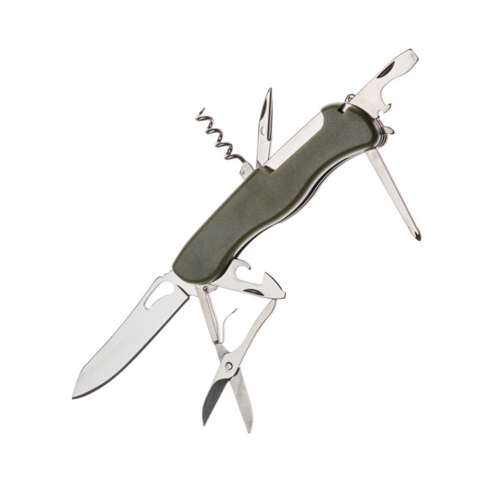 Многофункциональный нож HH032014110OL, olive, 9 инструментов 