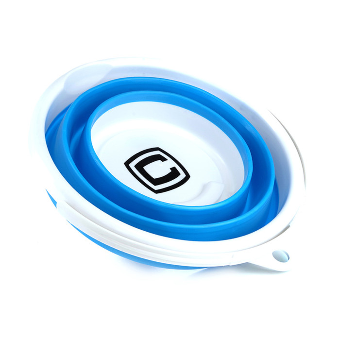 Ведро складное силиконовое СИЛА 10 л blue  