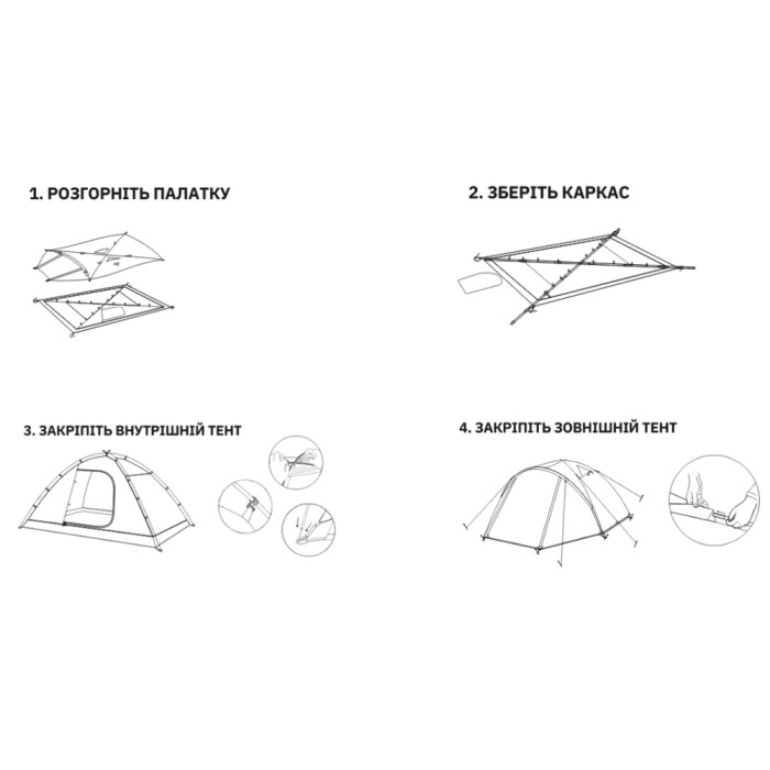 Палатка СИЛА Сфера трехместная  
