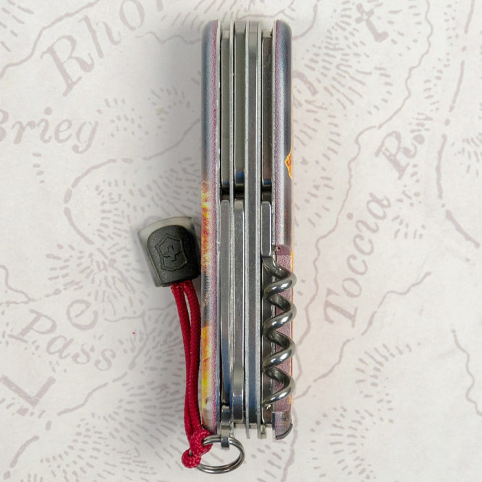 Складной нож Victorinox HUNTSMAN ZODIAC Золотой конь 1.3713.Z5220pk  