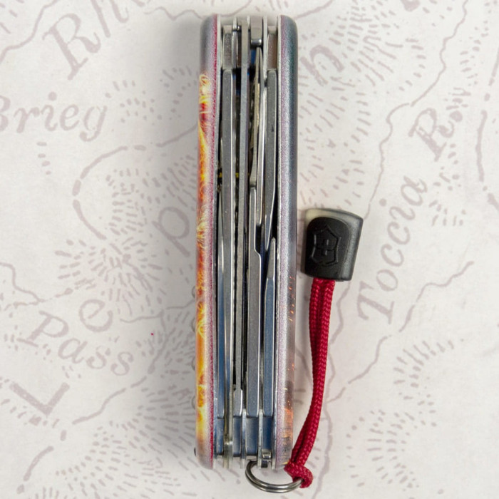 Складной нож Victorinox HUNTSMAN ZODIAC Золотой конь 1.3713.Z5220pk  