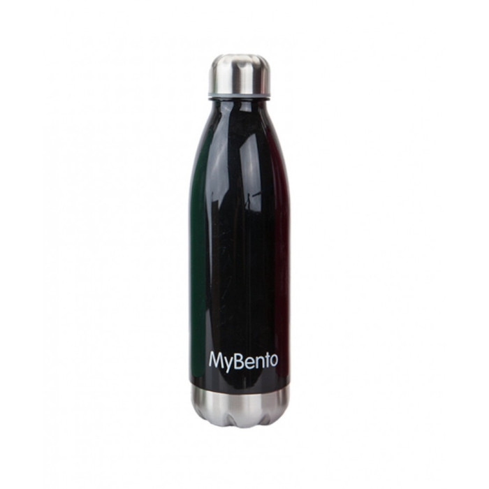 Бутылка Summit MyBento 650 ml Water Bottle Stainless Steel Lid & Base Black  