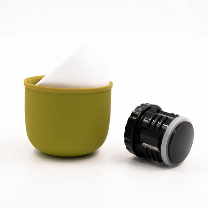 Термос Tramp Soft Touch TRC-108, 0,75 л, желтый  