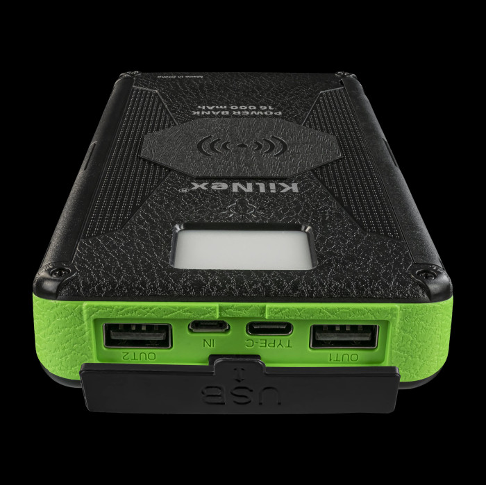 Солнечное портативное зарядное устройство Kilnex POWER BANK 16000 LEXX  