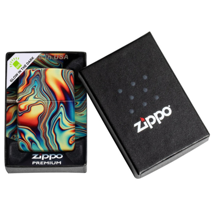 Зажигалка Zippo 49193 Colorful Swirl Pattern 48612  