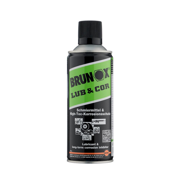 Универсальная смазка Brunox Lub&Cor для оружия, спрей, 400ml 