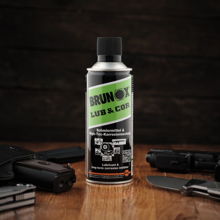 Смазка и консервация оружия, насос Brunox Lub & Cor 400ml  