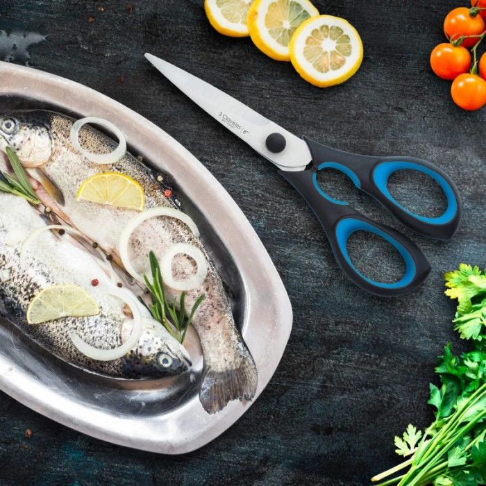 Универсальные кухонные ножницы Ergo 3claveles 00442, Испания  