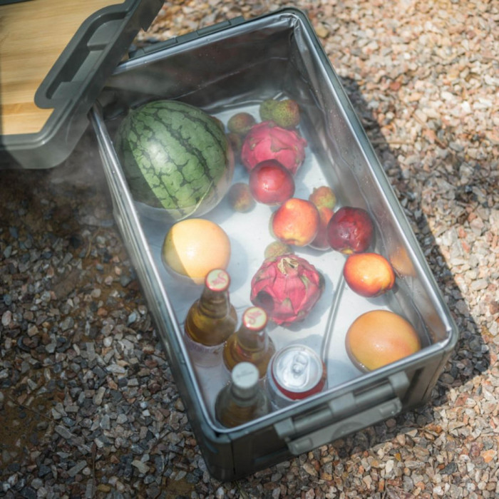 Складной контейнер Naturehike NH22SNX01 30 л, темно-зеленый  