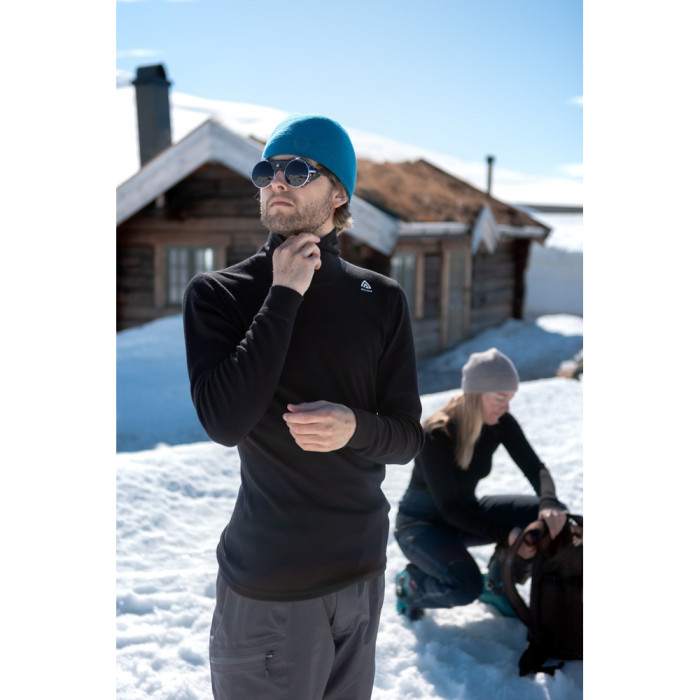 Термокофта муж. Aclima WarmWool 200 Roll Neck M's Jet Black L  