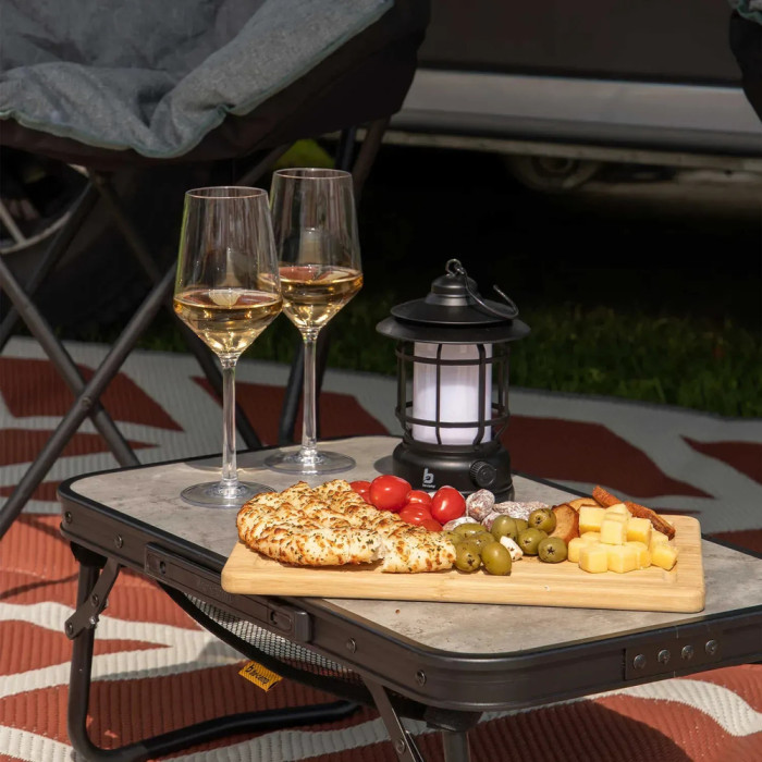 Фонарь кемпинговый Bo-Camp Weirfield Rechargable 180 Lumen Black (5818963)  