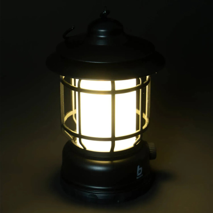 Фонарь кемпинговый Bo-Camp Weirfield Rechargable 180 Lumen Black (5818963)  