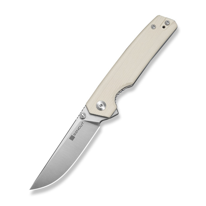 Нож складной карманный Sencut Stria, (7,9 см) D2 / G10 айвори  
