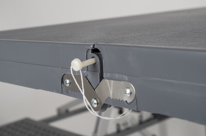 Стол Bo-Camp Basic, серый (1404374)  