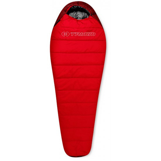 Спальный мешок Trimm Sporty, красный, 185, левый  