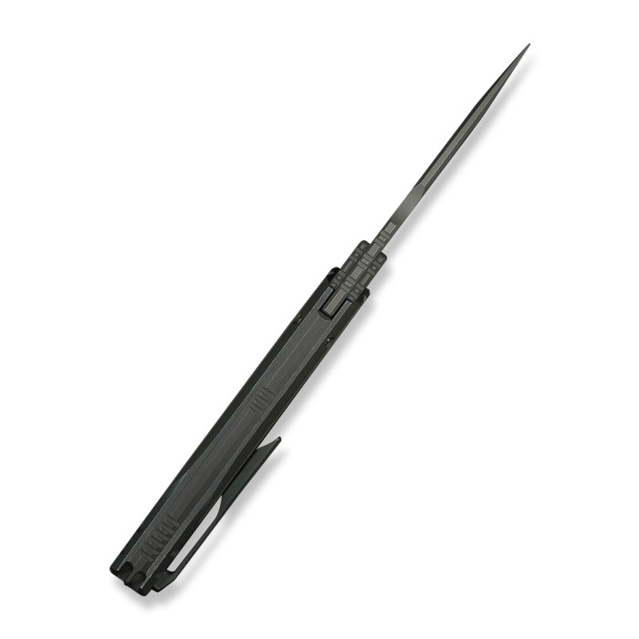 Нож складной туристический Weknife Reveille (9.7 см) Bohler M390 / Titanium оливково-серый  