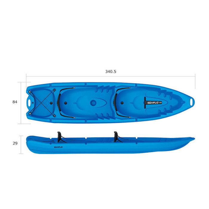 Каяк SF-4001 SeaFlo, синий  