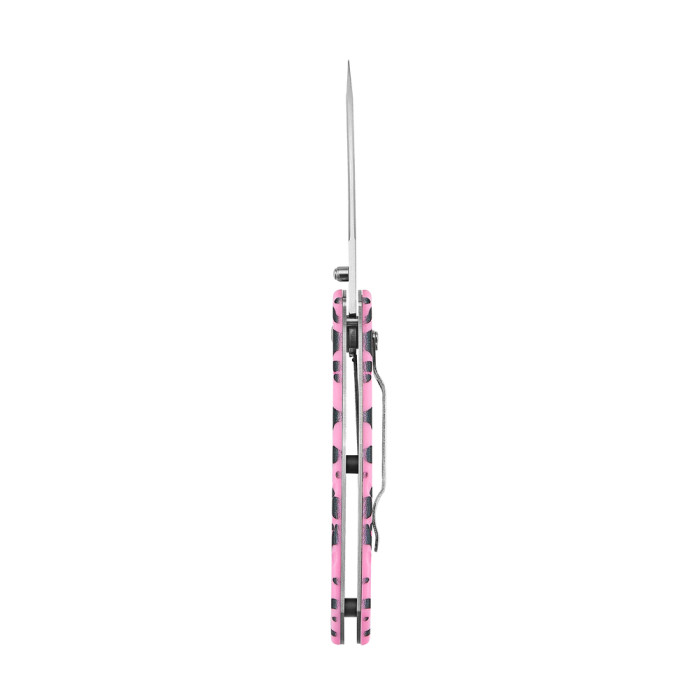 Нож складной карманный Ganzo Kitty G616 (7.9 см) 440C/ABS розовый  