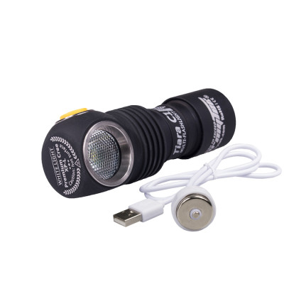 Мультифонарь Armytek Tiara C1 Pro, магнитная зарядка, XP-L, теплый (F05301SW)